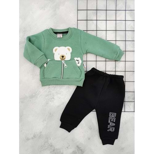 MİNİCLUB 601 PELUŞ AYI NAKIŞLI 3 İP TAKIM