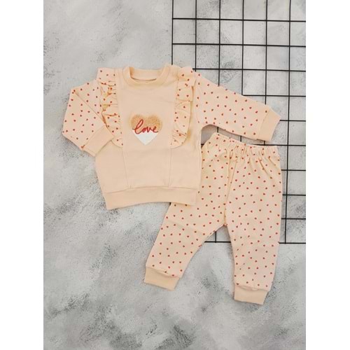 BABYCAN 2122 KALP NAKIŞLI MEVSİMLİK TAKIM