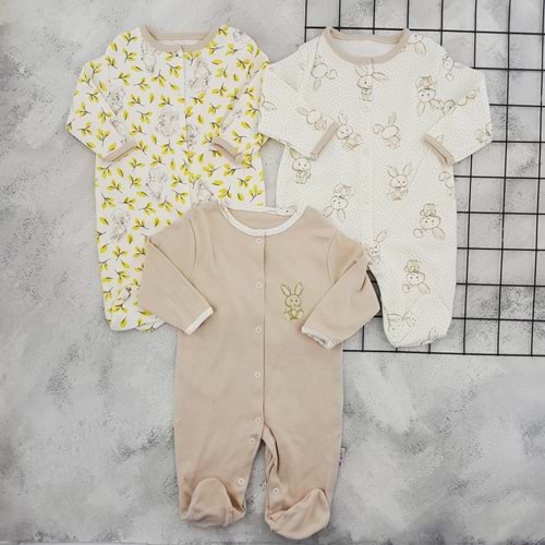 MIDIRIK 822 TAVŞAN 3 LÜ TULUM SET 3-6-9 AY