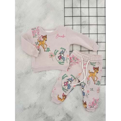 CİCİBOM 1905 BAMBİ BASKILI 3 İP TAKIM