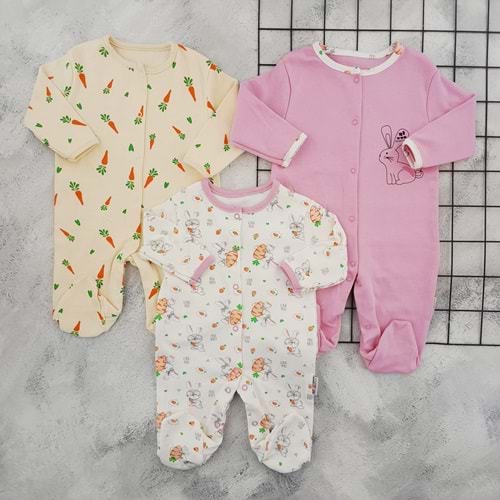 MIDIRIK 859 HAVUÇLU TAVŞAN 3 6 9 AY TULUM SET