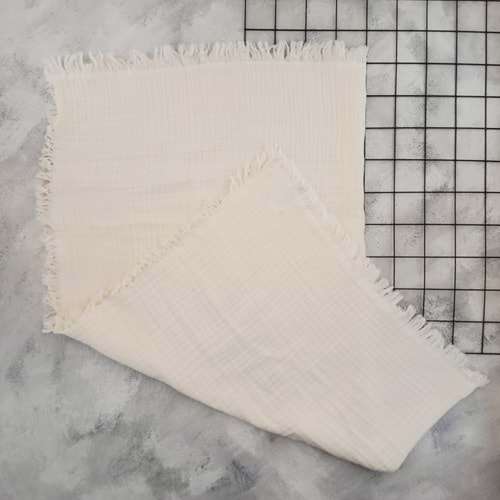 PÜSKÜLLÜ MÜSLİN BATTANİYE - BEJ