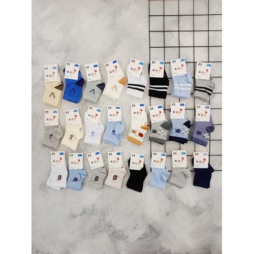 ADN 02 MEVSİMLİK ERKEK ÇORAP