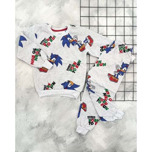 KARAKTERLİ 1702 SONİC İÇİ PAMUKLU TAKIM