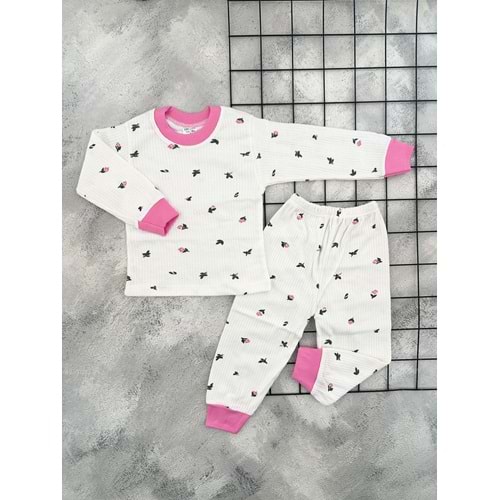 ÇUM ÇUM 1318 LALE DESEN PİJAMA TAKIM