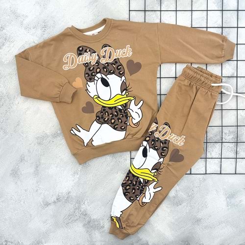 CİCİBOM 1944 DAİSY DUCK BASKILI MEVSİMLİK TAKIM