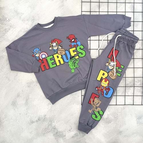 CİCİBOM 1945 HEROES BASKILI MEVSİMLİK TAKIM