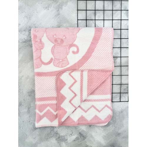 BERÇO 5055 AYILI PAMUK BATTANİYE - PEMBE