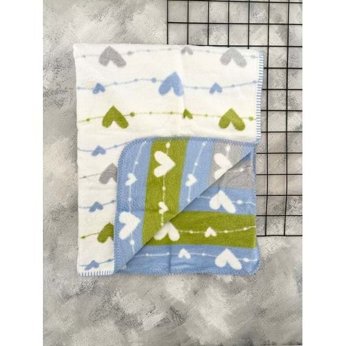 BERÇO 5155 KALPLİ PAMUK BATTANİYE - MAVİ