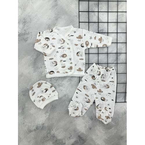 GONCA 048 GÖKYÜZÜ 3 LÜ ZIBIN TAKIM