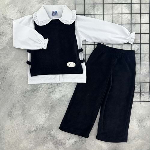 NAZAR 26046 ÜÇLÜ KADİFE TAKIM