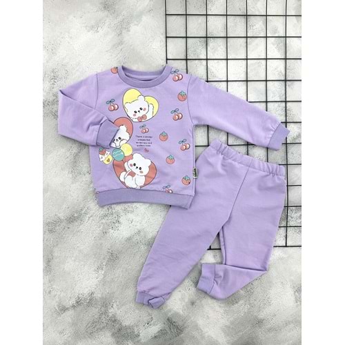 BAMBU 4523 AYICIK BASKILI MEVSİMLİK TAKIM