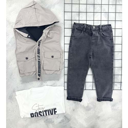 CANÖZ 3502 CEPLİ YELEK 3 LÜ TAKIM