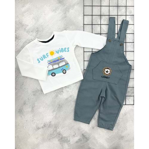 HOLA 80270 LİON NAKIŞLI KOT BAHÇIVAN TULUM