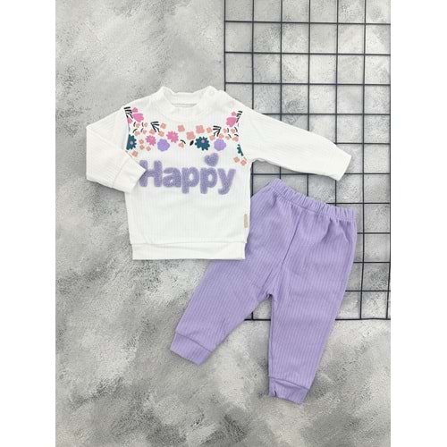 MİNİMUNDO 5345 HAPPY ÇİÇEKLİ MEVSİMLİK TAKIM