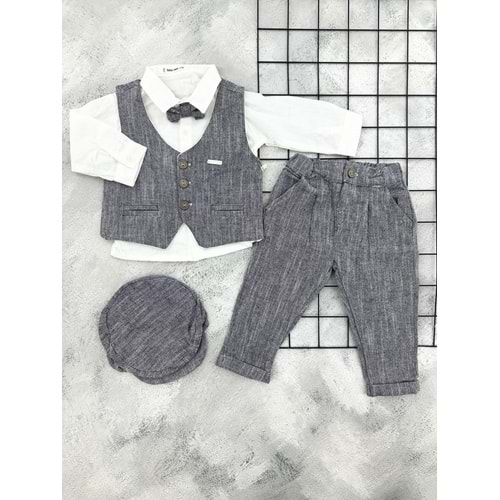 BEBİÇO 5438 ŞAPKALI TAKIM ELBİSE