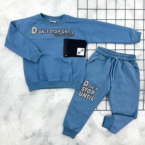 NAZAR 26199 DONT STOP BASKILI MEVSİMLİK TAKIM