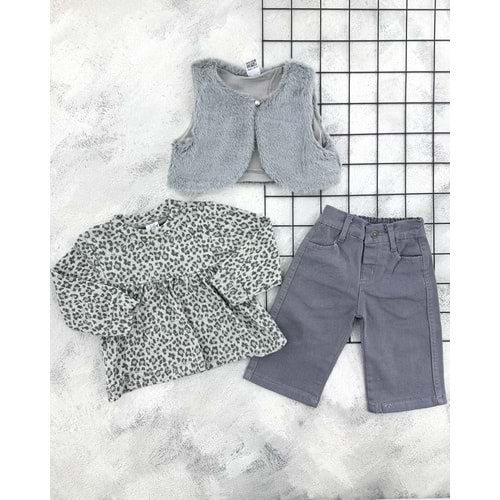 NAZAR 26052 BOLEROLU LEOPAR DESEN TAKIM