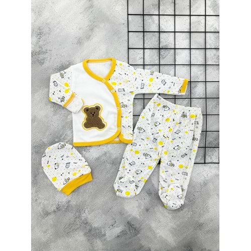 MSA 1208 OTURAN AYICIK 3 LÜ ZIBIN TAKIM