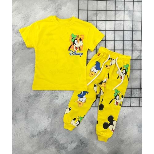 ZR 7022 DİSNEP BASKILI TAKIM (3-8 YAŞ)