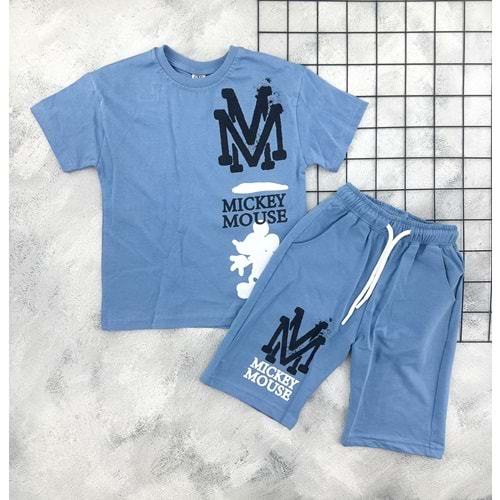 ZR 7027 MİCKEY MOUSE BASKILI TAKIM (8-12 YAŞ)