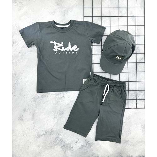 CIVILTI 3555 ŞAPKALI ŞORT TAKIM