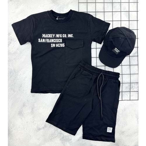 CIVILTI 3553 MACKEY BASKILI ŞORT TAKIM