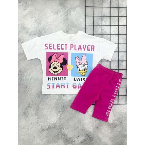 CİCİBOM 2000 DAİSY MİNNİE ŞORT TAKIM