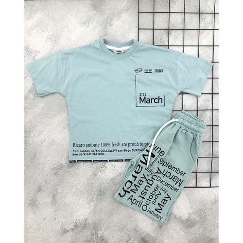 CİCİBOM 2002 MARCH BASKILI ŞORT TAKIM