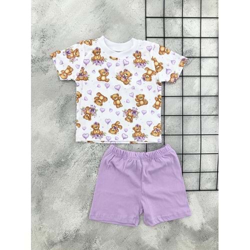 ERN BABY 0111 KALP AYICIK ŞORT TAKIM