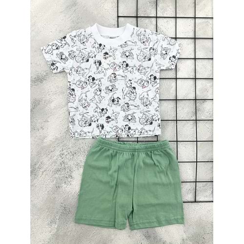 ERN BABY 0116 DALMAÇYALI ŞORT TAKIM