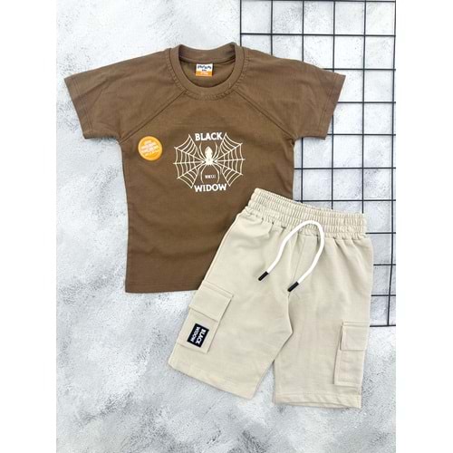 YAVRUCAK 5007 ÖRÜMCEK AĞ ŞORT TAKIM