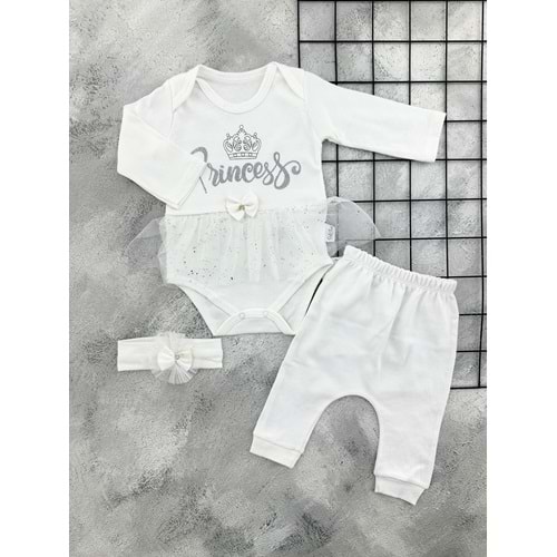 POLİFON 1805 PRENSES TÜLLÜ BADİLİ TAKIM