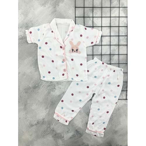 POLİFON 4067 PUANLI TAVŞAN PİJAMA TAKIM