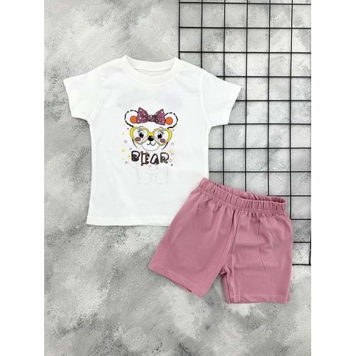 BAMBU 61303 FİYONK BEAR ŞORT TAKIM