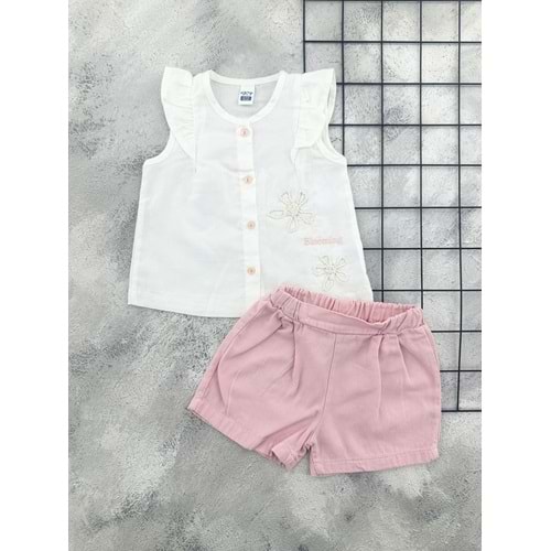 BEBİÇO 26250 BLOOMİNG KETEN GÖMLEK TAKIM