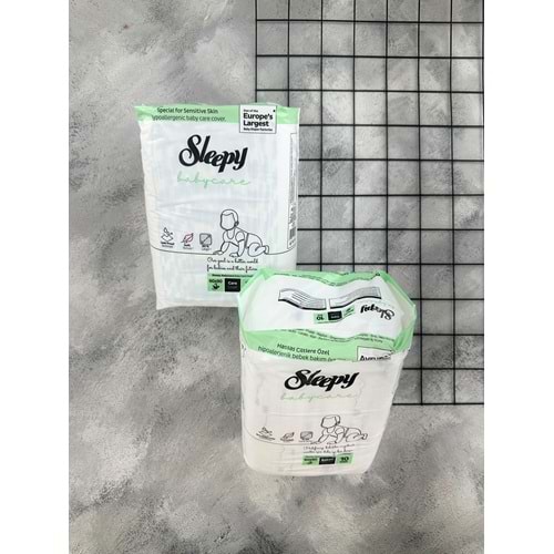 SLEEPY BAEBK BAKIM ÖRTÜSÜ 60*90 EBAT 10 ADET