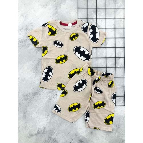 MRS 6084 BATMAN AMBLEMLİ ŞORTLU TAKIM