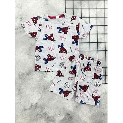 MRS 6091 SPİDERMAN MARVEL KLASIK ŞORTLU TAKIM