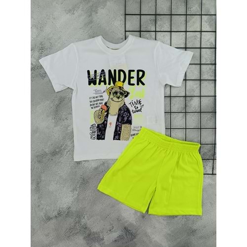 DMB 7634 WANDER DESEN BASKILI ŞORT TAKIM