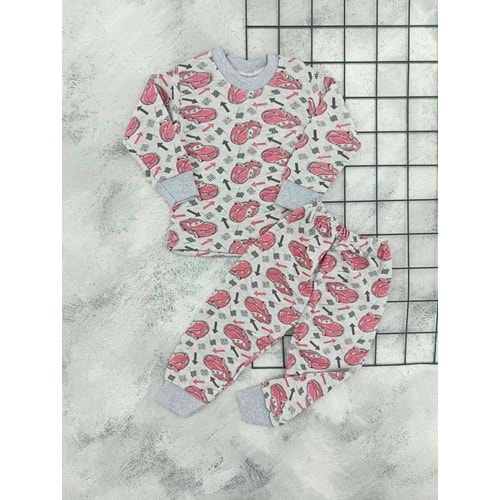ÇUM ÇUM 9596 ARABA BASKILI PİJAMA TAKIM