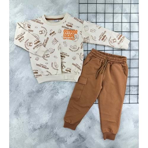 NAZAR 26759 OUTDOOR BASKILI MEVSİMLİK TAKIM
