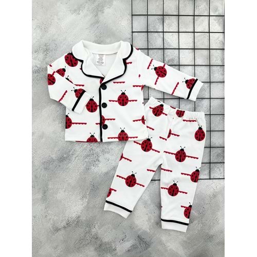 MİNİ LOVE 8532 UĞUR BÖCEĞİ PİJAMA TAKIM