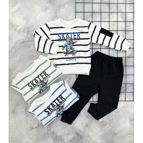 BAMBU 62126 SPORCU AYI BASKILI MEVSİMLİK TAKIM