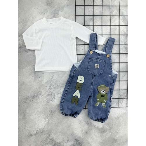 MY KOALA 1821 BEAR PUNCH İŞLEMELİ SLOPET