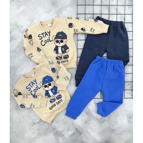 GİDDY 38217 STAY COOL BASKILI 3İP TAKIM