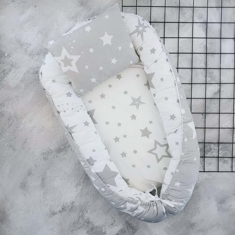 ARMONİ BABYNEST GRİ