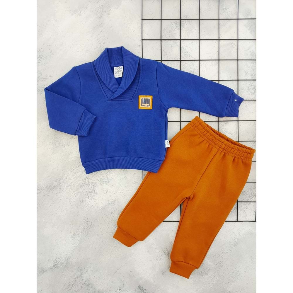 NAZAR 25825 ŞAL YAKALI 3 İP TAKIM - LACİ - 18 AY